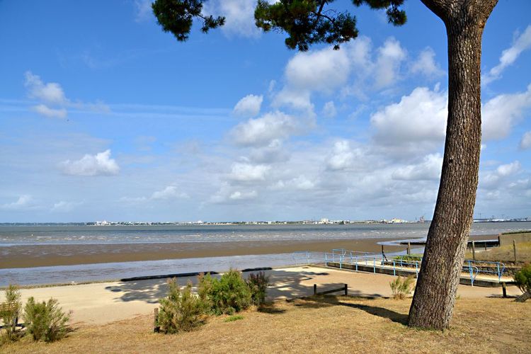 Plage à marée basse de Saint-Brevin-les-Pins