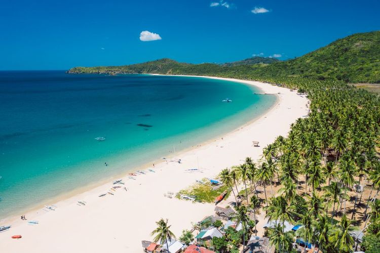 Plage de Nacpan, Philippines