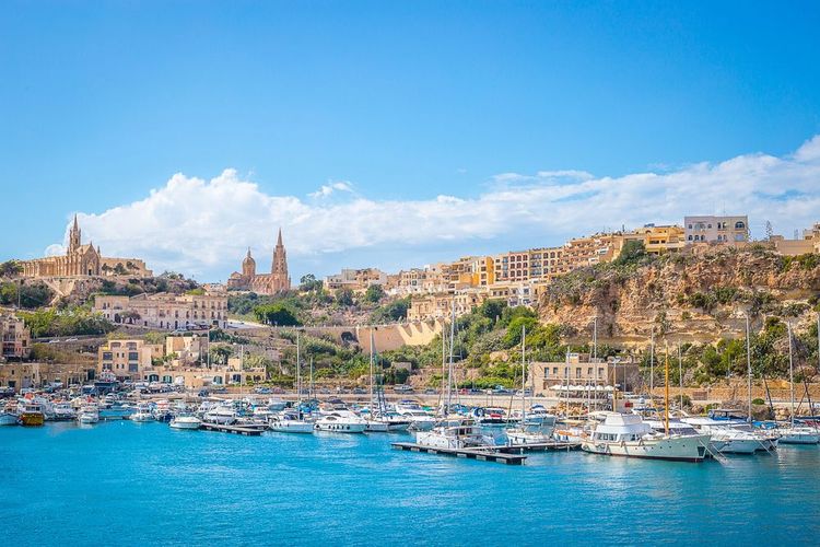 Port de Mgarr sur l'île de Gozo