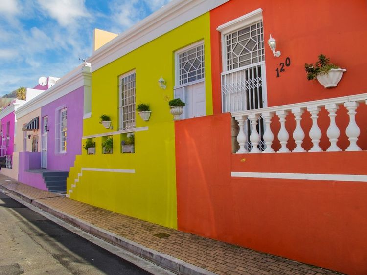 Le district de Bo Kaap à Cape Town et ses maisons si colorées