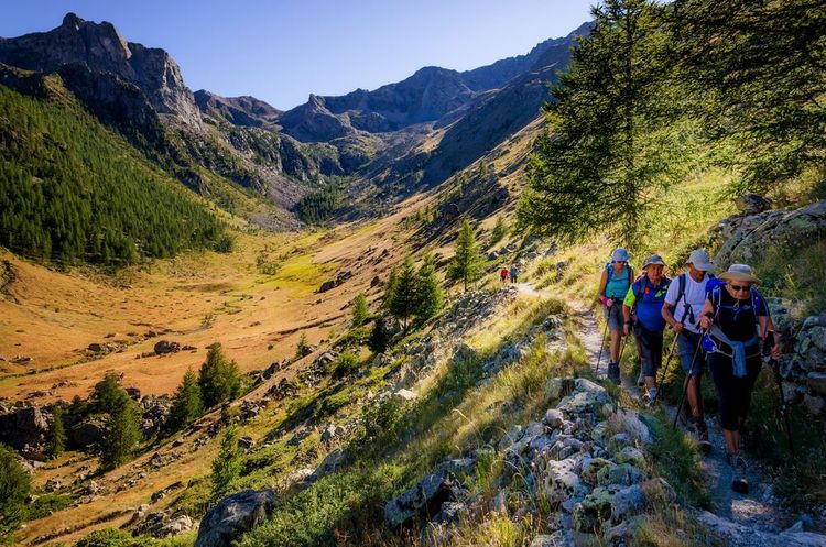 Randonnée dans le parc du Mercantour
