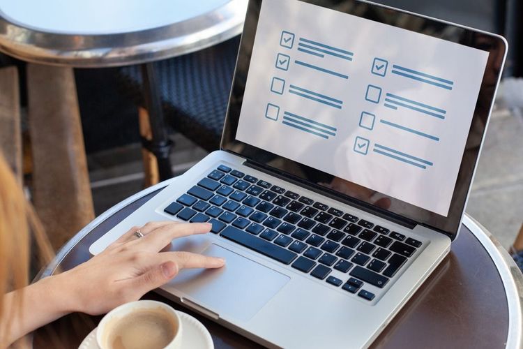 Réponse à un questionnaire en ligne