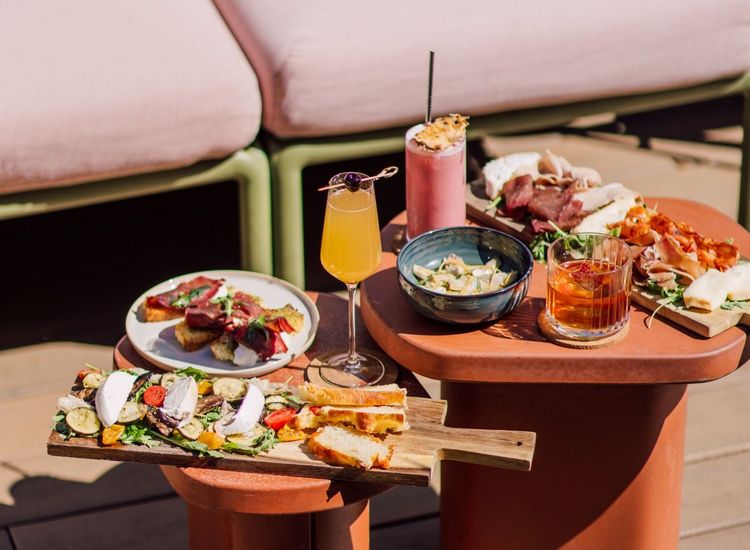 Carte italienne sur la terrasse du Pley Hôtel