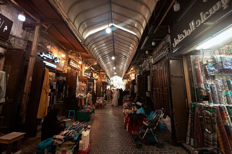 Le souq Alawi, à Djeddah.@Saoudi Tourism Authority.