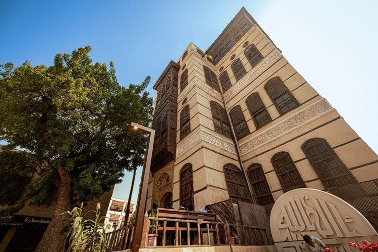 La façade de Bait Nassif, dans le quartier d'Al-Balad.@Saudi Tourism Authority