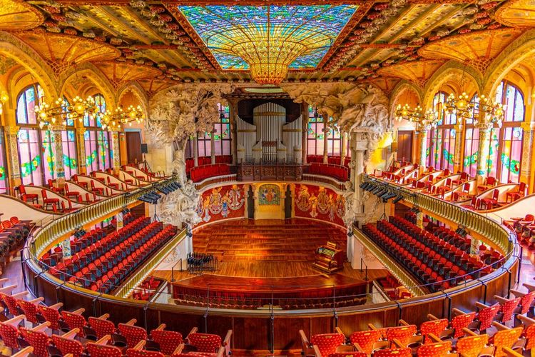Salle de concert du Palais de la musique catalane