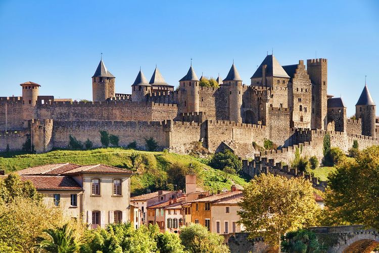 La cité médiévale de Carcassonne en Occitanie © Rolf E. Staerk/Shutterstock
