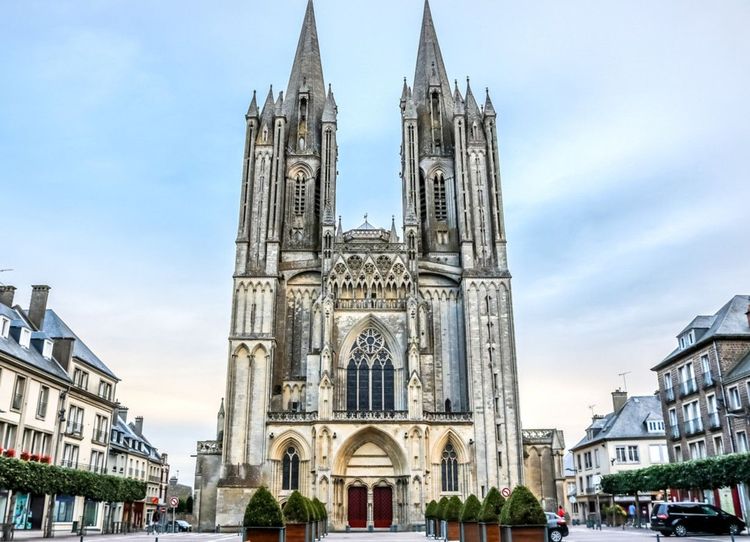 La cathédrale Notre-Dame, à Coutance, dans le Cotentin.