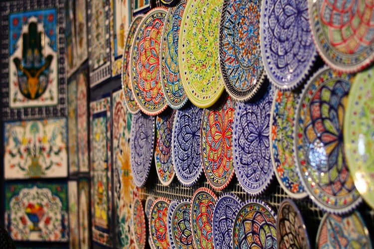 Souk Khân al-Khalili en Egypte