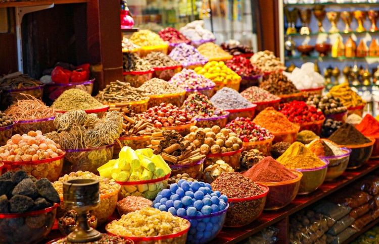 Spice souk in Duba