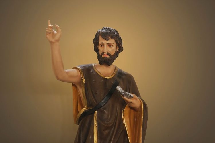 Statuette représentant Saint-Jean-Baptiste.