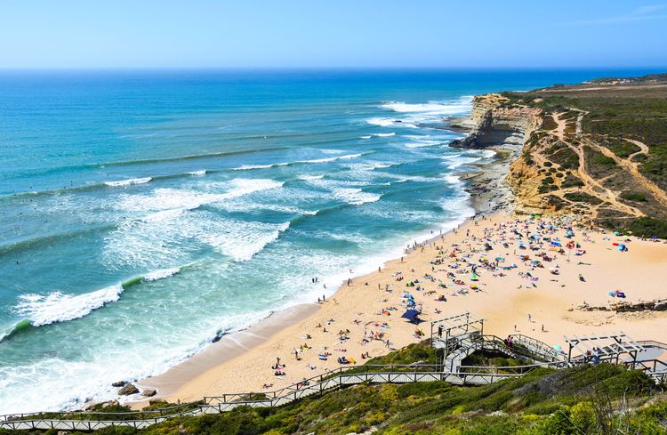 surf, mer, Portugal