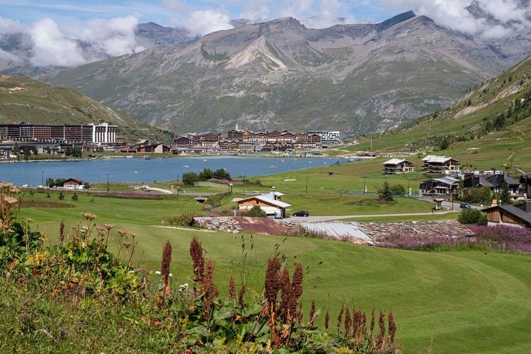Tignes en été.