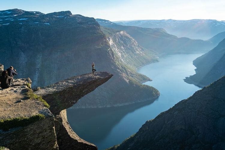 Trolltunga en Norvège