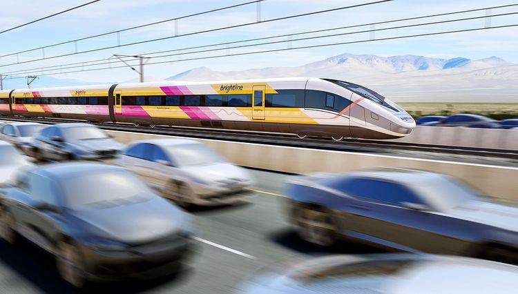 Voici à quoi ressemblera probablement le 1er TGV américain, entre los Angeles et Las Vegas