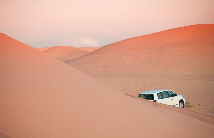 4x4 safari in the dunes of the Dubai desert