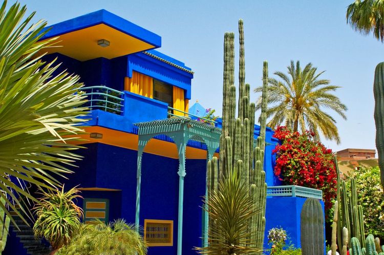 Jardin Majorelle, Marrakech, Maroc