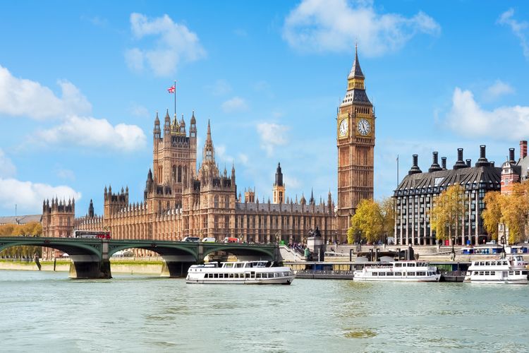 Il Palazzo di Westminster e il Big Ben, le star di Londra