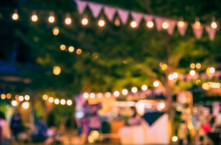 Night markets are an essential summer activity in the south of France.