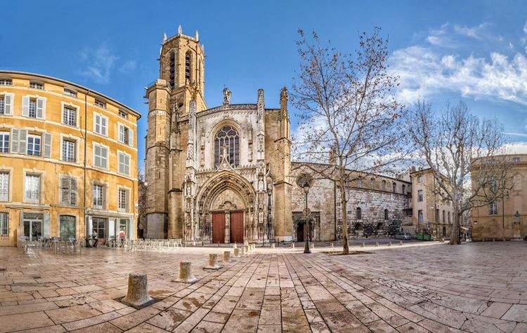 Die Kathedrale Saint-Sauveur in Aix-en-Provence