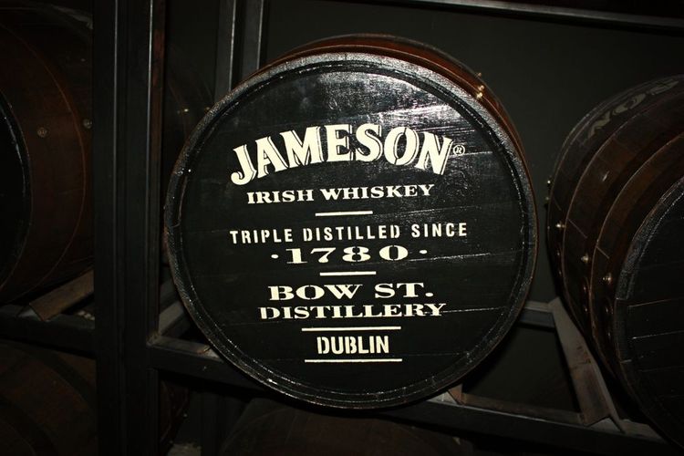 La distilleria Jameson: il whisky "nasce a Dublino
