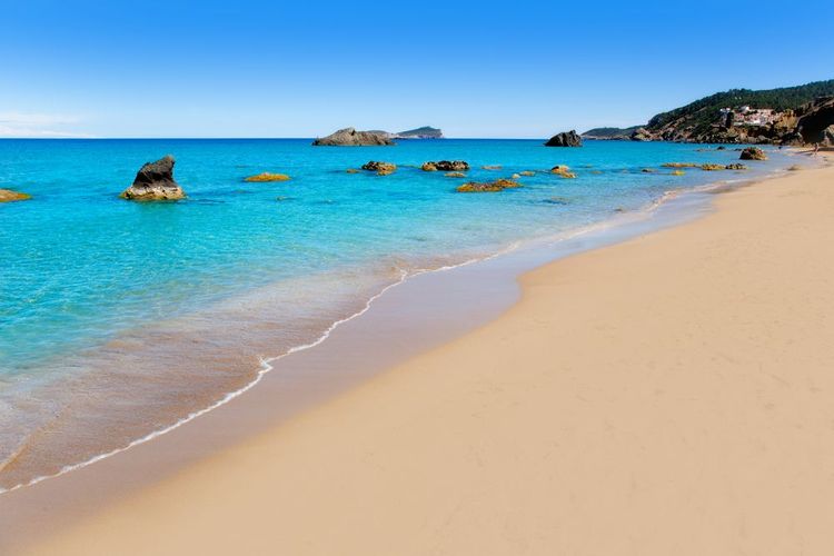 Plage d'Aiguas Blanques, Ibiza