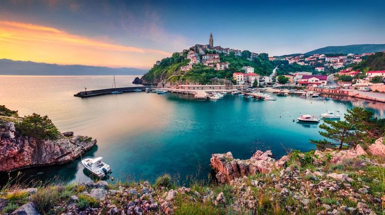 Vrbnik sur l'île de Krk.