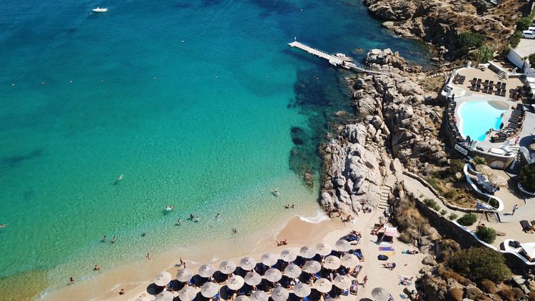 Paradise e Super Paradise: spiagge in stile Mykonos