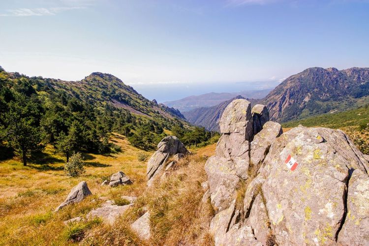 Les monts Liguri.