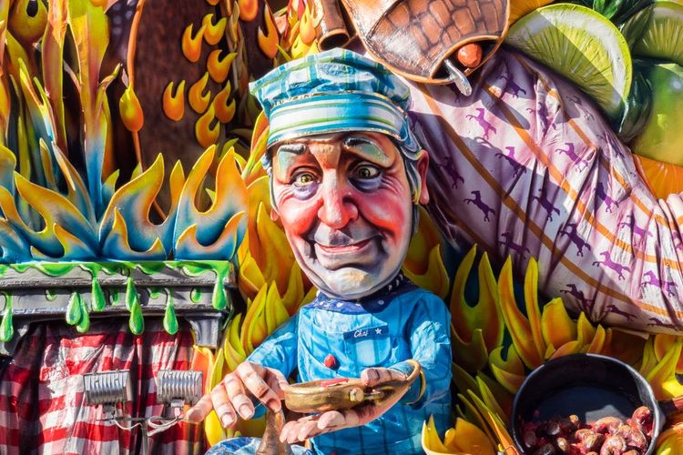 Un cuistot, personnage de la commedia dell'arte, comme Peppe Nappa ?
