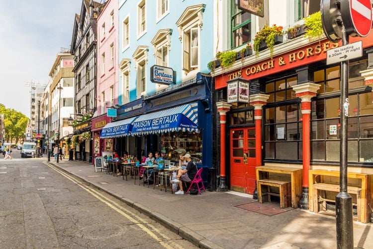 A stroll through Soho, one of London's most stylish districts