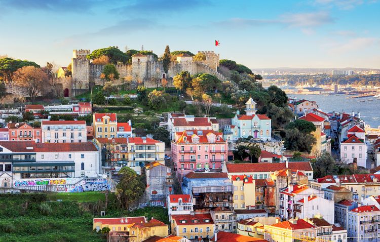 Le château Saint Georges : une vue à 360° sur Lisbonne !