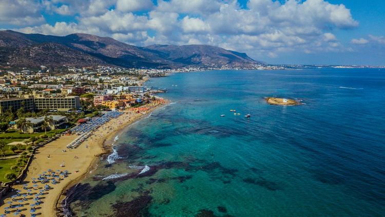 La baie de Malia.