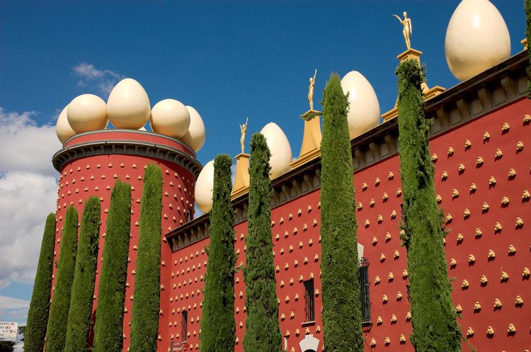 Immerse yourself in the works of Dali at the Dali Theatre-Museum in Figueres