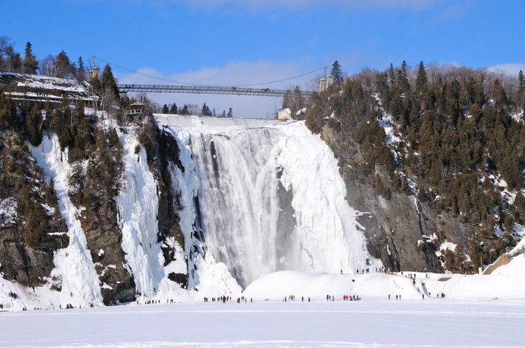 Le Parc de la Chute-Montmorency en hiver