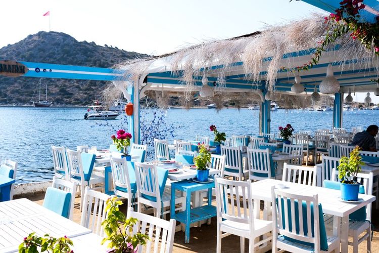 Un restaurant à Bodrum
