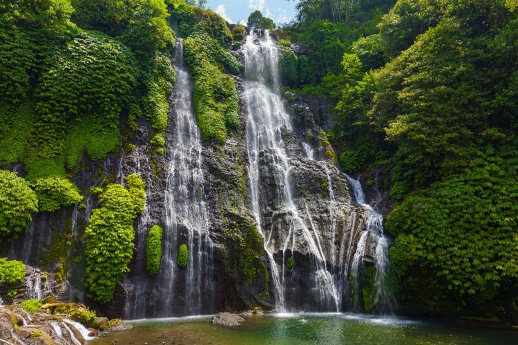 Cascata di Banyumala a nord di Bali