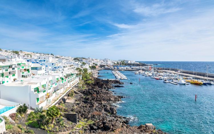 Le port de plaisance de Puerto del Carmen.