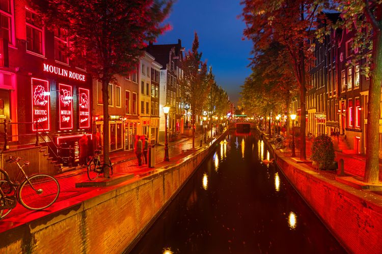 The Red Light district, Amsterdam's most sulphurous neighbourhood