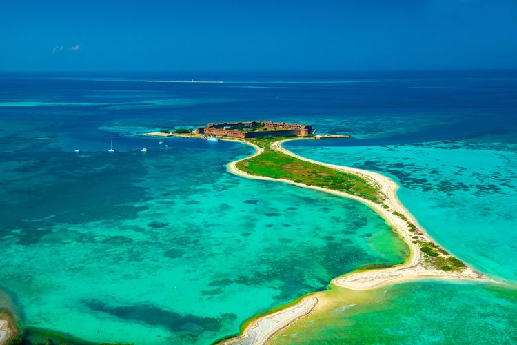 Parque Nacional de Dry Tortugas, el paraíso del buceo en Florida