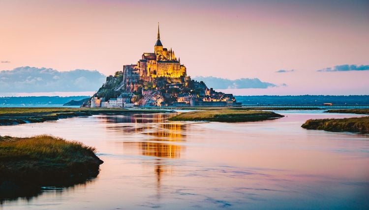 Mont-Saint-Michel, Normandie, France