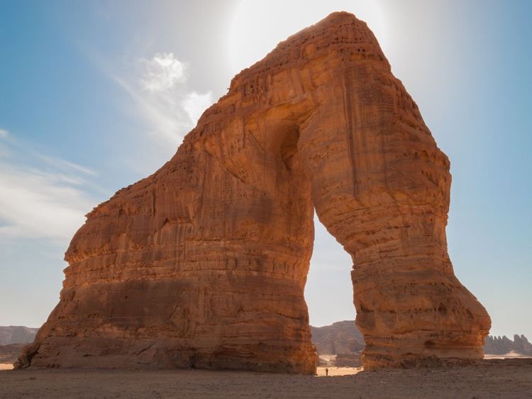 Elephant Rock à Al Ula