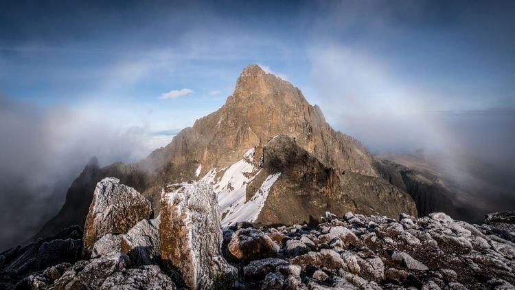 Discovering the country's highest mountain, Mount Kenya