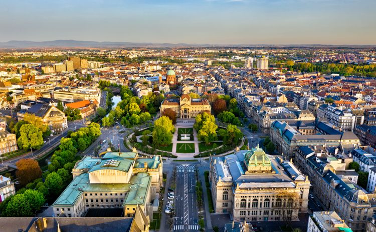 El Neustadt, barrio prusiano de Estrasburgo