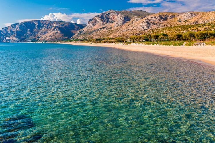 Une des plages de Gaeta