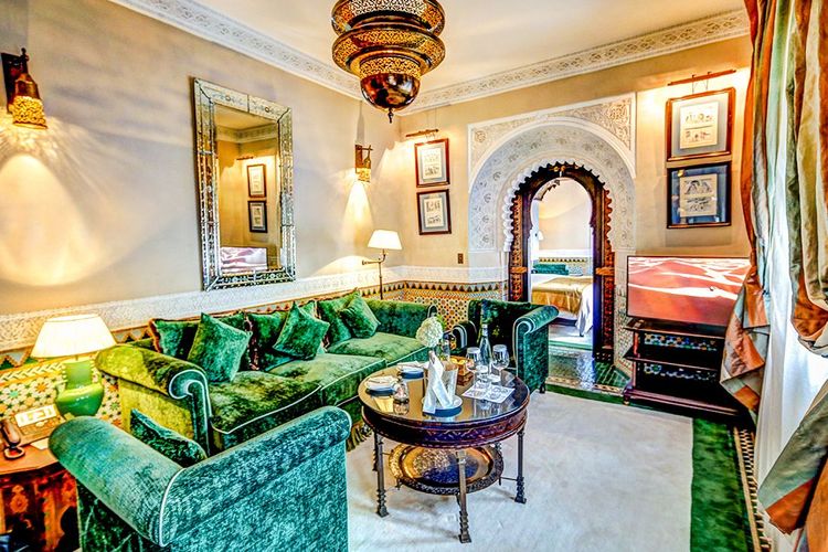 Intérieur de La Mamounia