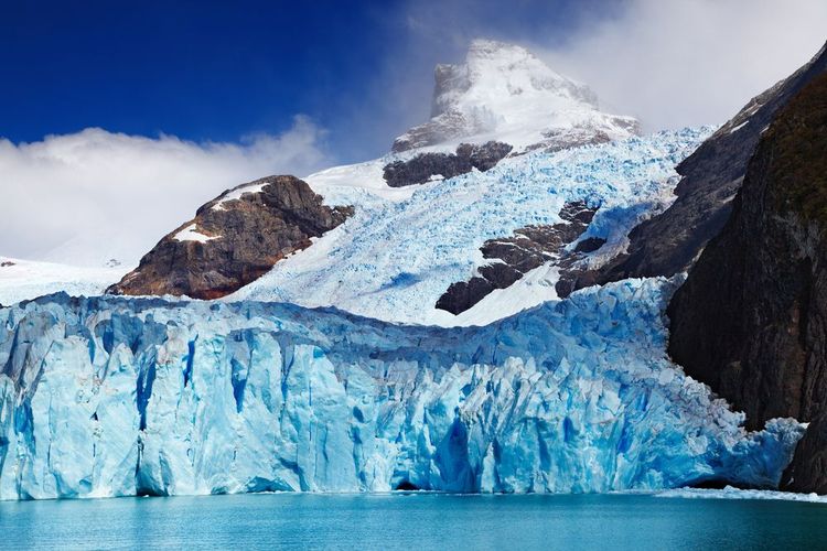Glacier Spegazzini, lac Argentino, Patagonie, Argentine