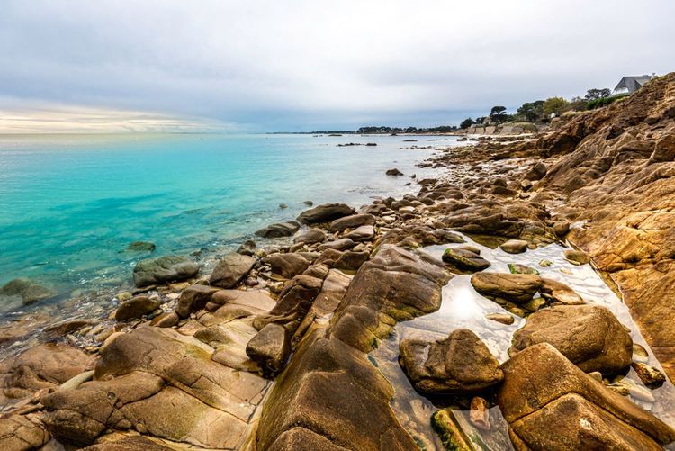 Descubra la ensenada de Kerhostin y la playa de Penthièvre