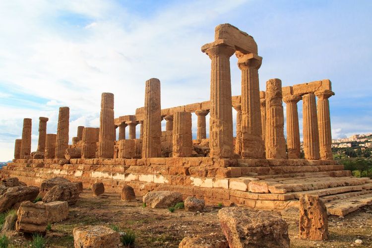 Agrigente, le temple de Zeus