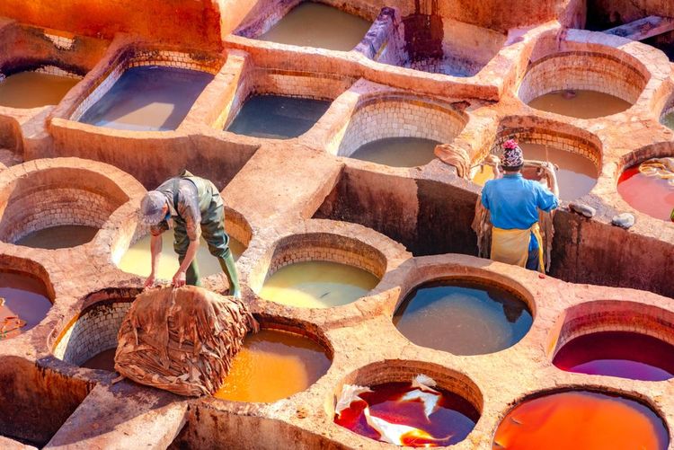 Les teinturiers de Fès